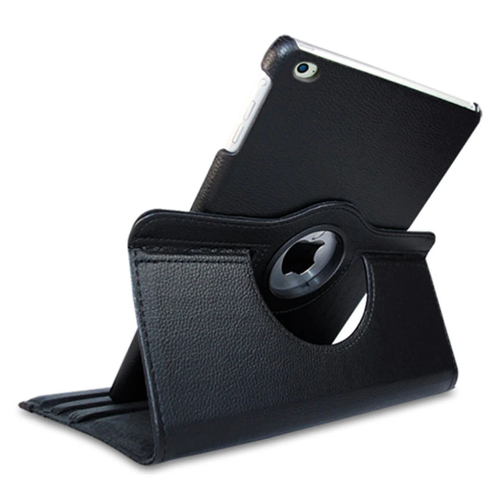 

360 Rotating Tablet Case For iPad Air 1 iPad 5 PU Leather Flip Stand A1474 A1475 A1476 Auto Sleep Awake Multifunction Cover Case