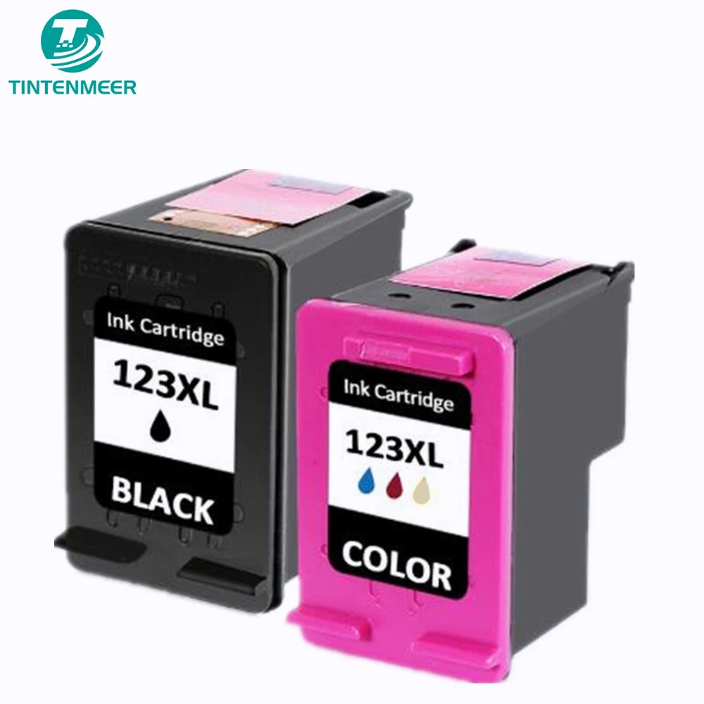 Cartuccia D'Inchiostro Di Qualità Premium Tintenmeer 123 Compatibile Per Stampante Hp Envy 4511 4512 4513 4516 4520 4521 4522 4523 4524 4525