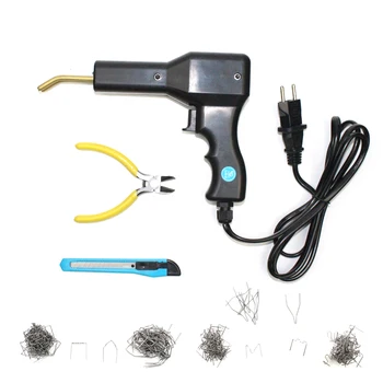 

220V Car Bumper Repair Machine Hot Stapler plastic Repair System Welding Gun Bumper Plastic Welder Stapler With 200pcs staples