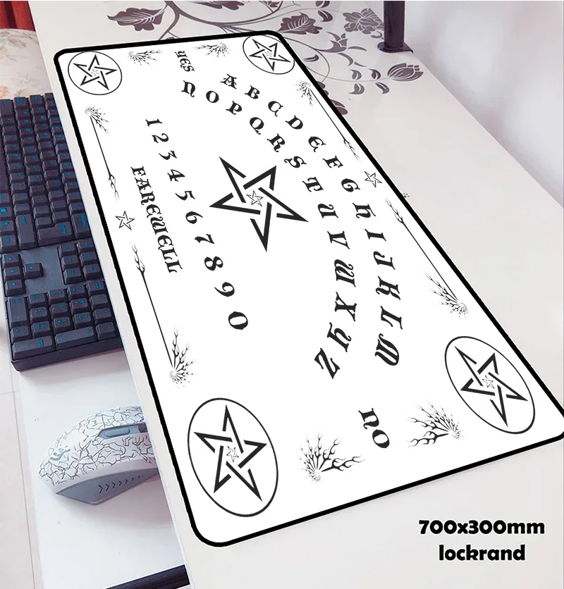 Ouija коврик для мыши 70x30 см Коврик для мыши notbook компьютерный коврик мышь популярный игровой коврик для мыши геймер к клавиатуре коврик для мыши