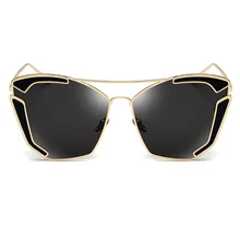 New Vintage Unisex UV 400 Metal Frame PC Sun glasses for Men Women European American Style Eye Protective Sunglasses