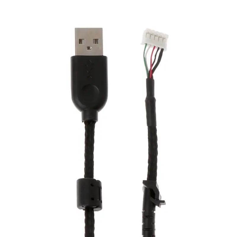 Прочный нейлоновый плетеный кабель для мыши сменный провод для мыши logitech G502