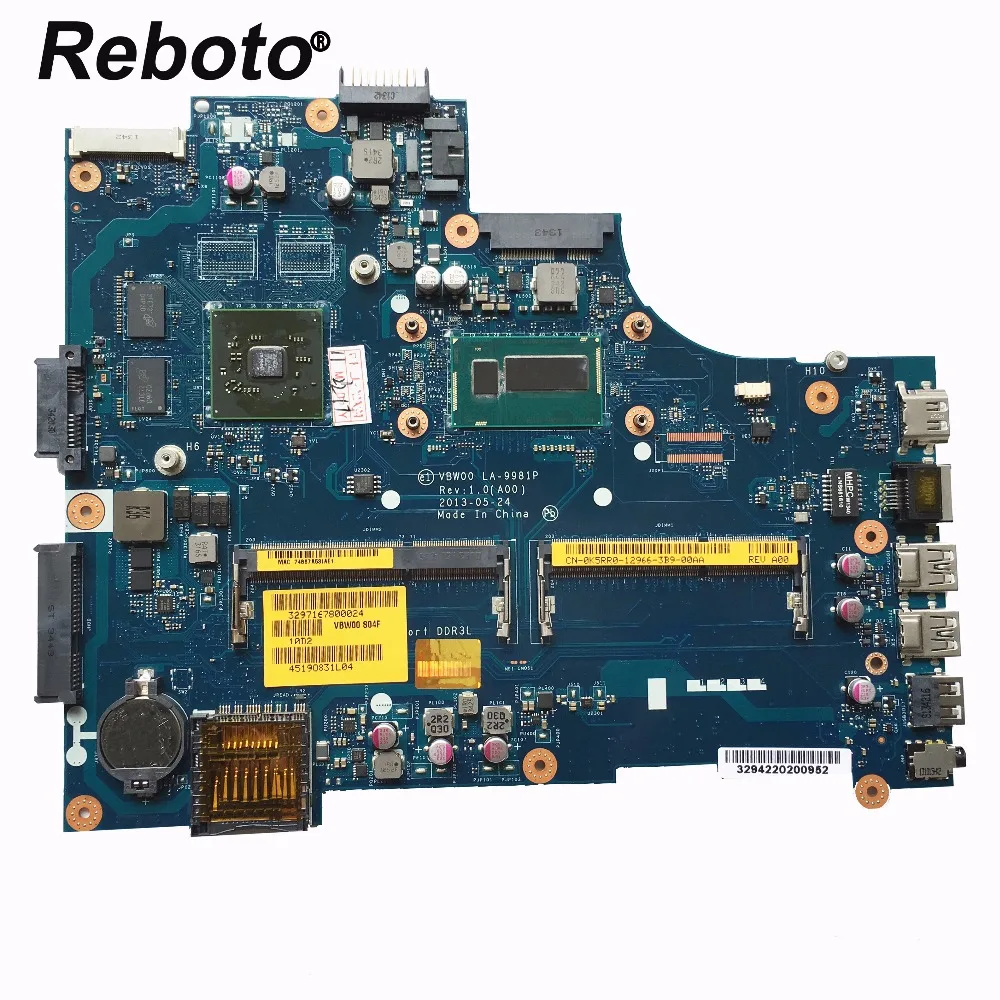 Для Dell 5537 материнская плата для ноутбука 0K5RR0 K5RR0 с SR170 i5 4200u LA 9981P HD 8670M 2GB