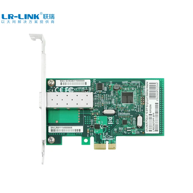 LR LINK 9270PF SFP Gigabit Ethernet Card PCI Express x1 Fiber Optical Network Card Adapter Realtek 4