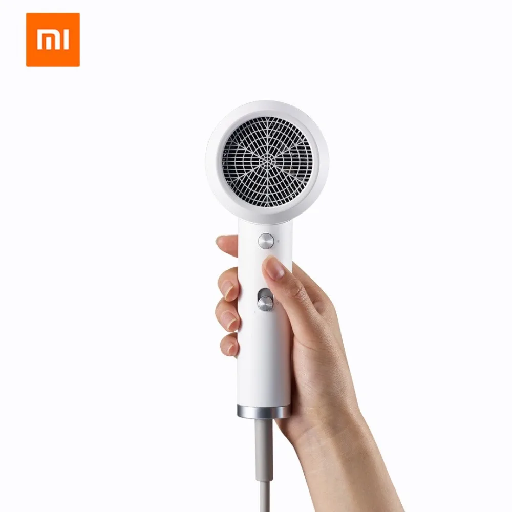 xiaomi mi jia zhibay Портативный анион HL3 1800 Вт 2 скорости температуры mi фен для путешествий xiaomi домашние комплекты