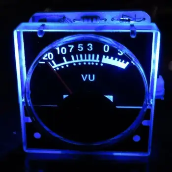 

VU Panel Meter Audio Power Amplifier Indicator DB Table Level Header dc 6v-12v