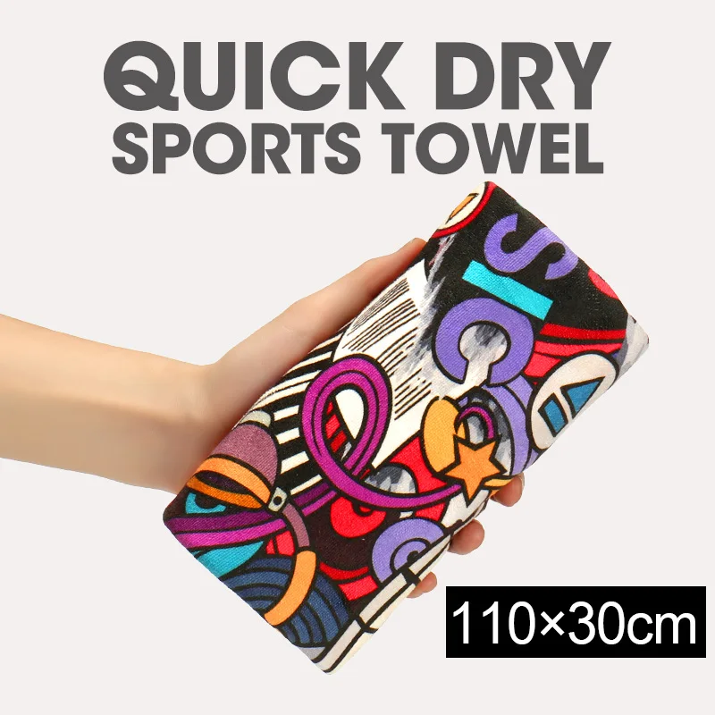 

Kunli Sport Towel Microfiber Gym Bath Travel Hand Face Towel Quick Drying For Fitness Workout Camping Hiking Swimming Towel