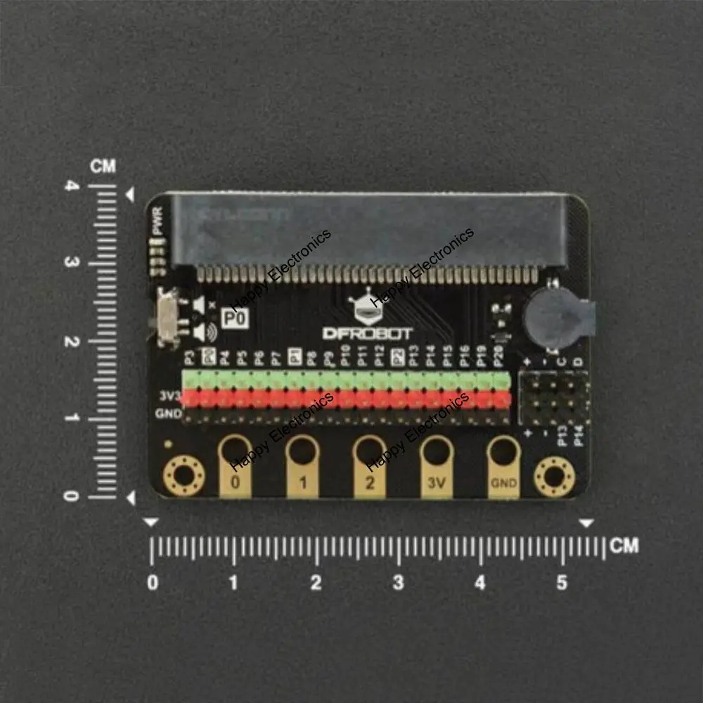 DFRobot micro: IO удлинитель micro: bit IO Плата расширения интегрировать Gravity IO I2C последовательные порты поддержка Gravity весь модуль датчика