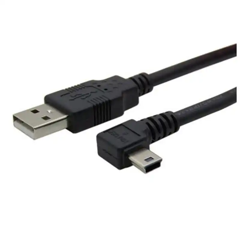 Кабель LBSC 6FT Mini USB Тип B 5pin папа левый Угловой 90 градусов для 2 0 данных автомобиля GPS