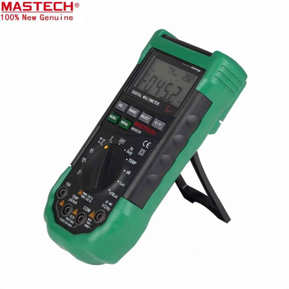 Первоначально Mastech MS8229 5 in1 Авто Диапазон Цифровой мультиметр