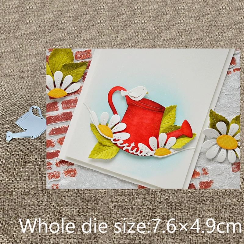 

XLDesign Craft Metal Cutting Die die cuts Watering can kettle decoration scrapbook Album Paper Card Craft Embossing die cuts