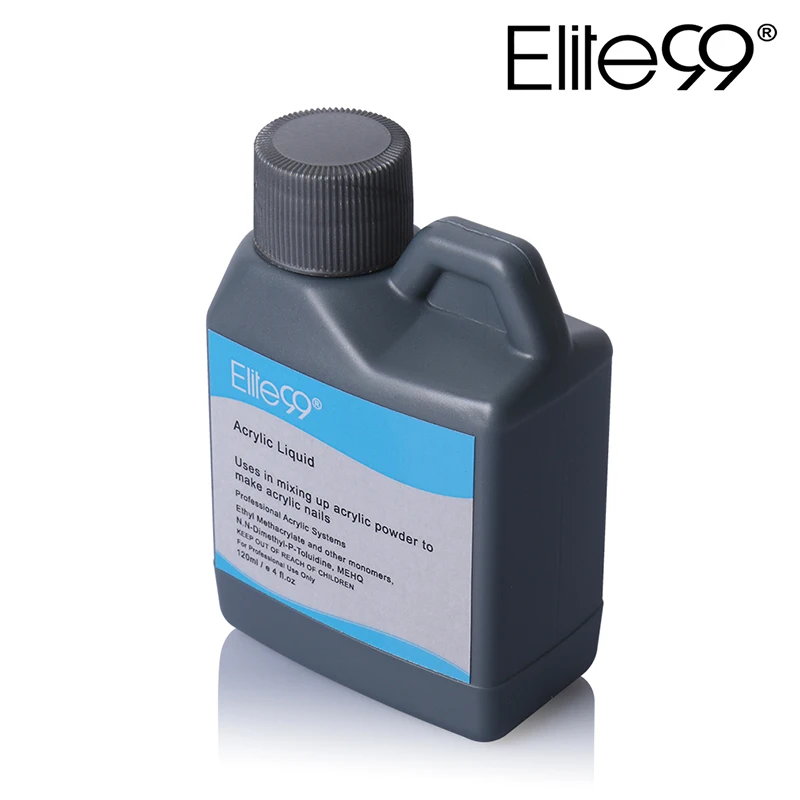 Elite99 Acrylic Liquid for False Acrylic Powder Crystal Manicure Extension Tips Jumbo Size Nail Art Design Beauty Tools 120ml Elite99 Acrylic Liquid for False Acrylic Powder Crystal Manicure Extension Tips Jumbo Size Nail Art Design Beauty Tools 120ml