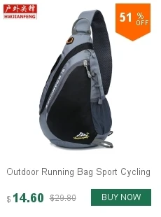 Спортивная сумка через плечо, водонепроницаемый нейлоновый нагрудный рюкзак для бега, рюкзак для походов, велоспорта, путешествий