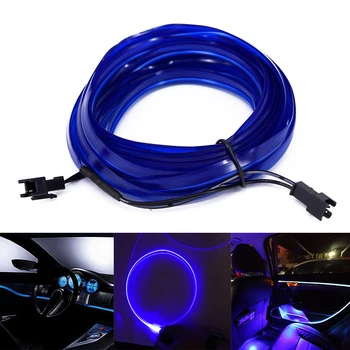 

4M Car Auro Interior Wire Light Dash Trim Mounting Atmosphere Decor Strip Lamps