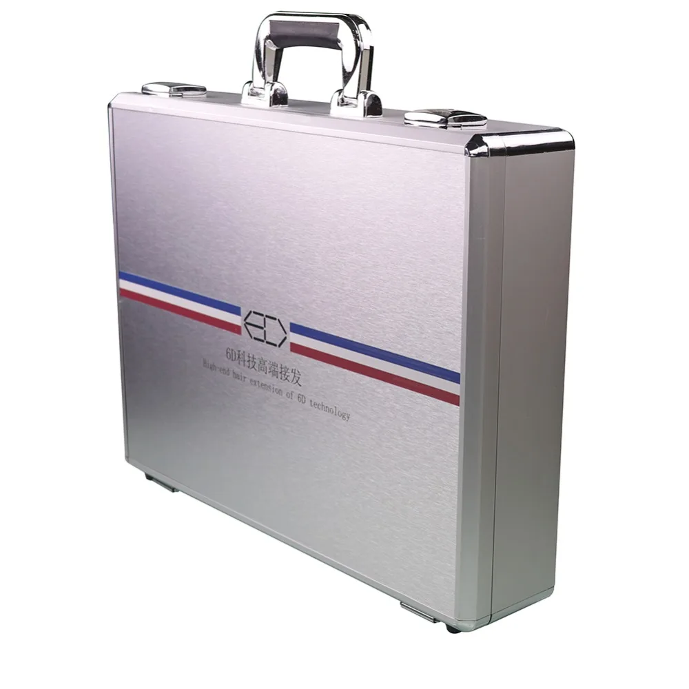 Top Hair connector 6D2 hair extension tool luxury suit 7 in 1 6D hair extension machine for Hair salon