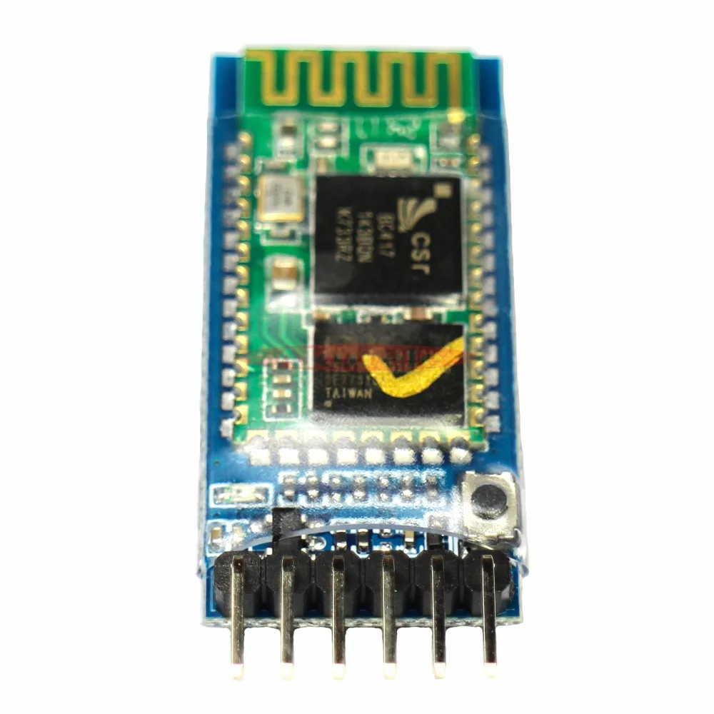 20 шт. HC05 HC-05 master-slave 6pin JY-MCU анти-обратный, интегрированный Bluetooth последовательный проходной модуль, беспроводной Серийный