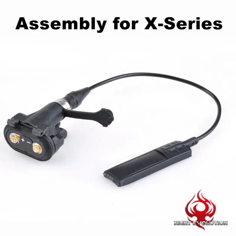 

Night Evolution Remote Dual Switch Tactical Light Tail Assembly for X-Series Airsoft Accessories NE07015