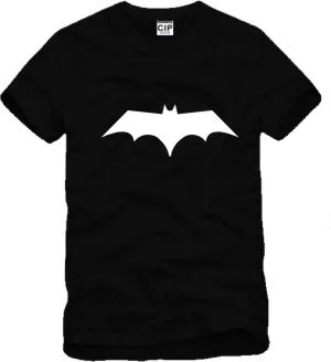 Брендовая детская одежда с Бэтменом для мальчиков и девочек хлопковая футболка с короткими рукавами - Цвет: Черный