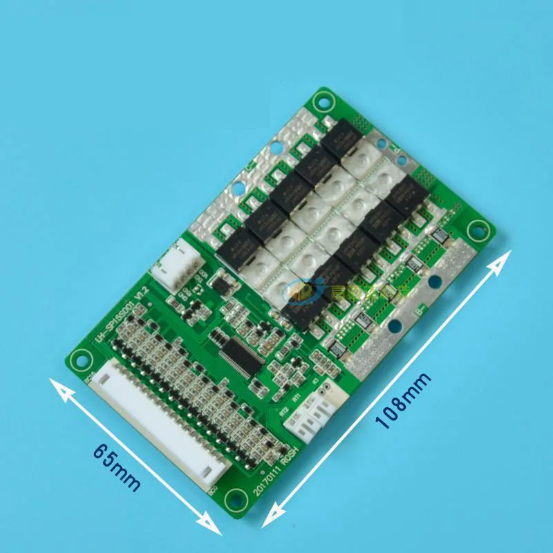 13 S 48 V 20A 30A 40A 60A 18650 литиевая батарея умная защитная доска баланс bms pcm W android Bluetooth