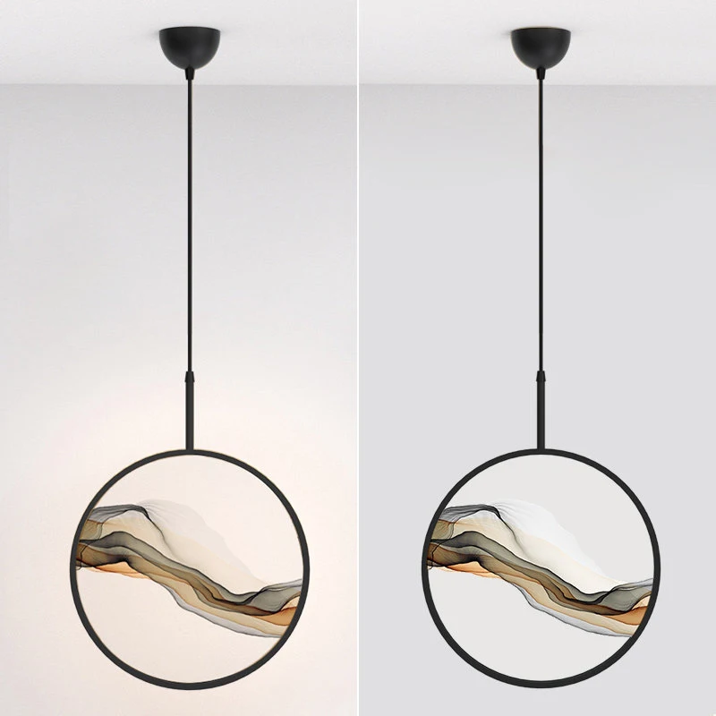 

Modern Gold/Black Pendant Lights Indoor Balcony Loft bedroom Home Hanging Lighting Kitchen Parlor Art LED Pendant Lamps