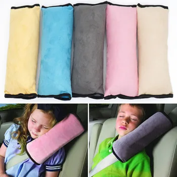 

2Pcs Soft Suede Seat Belt Shoulder Pad Universal Shoulder Strap Covers for Kids Adults FJ88
