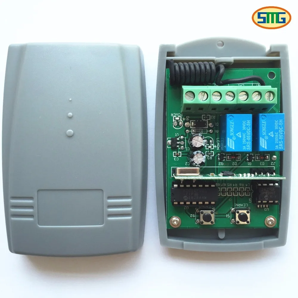 

5pcs Receiver works with BFT MITTO 2M 4M Remote 433mhz DC 12-24V free shipping