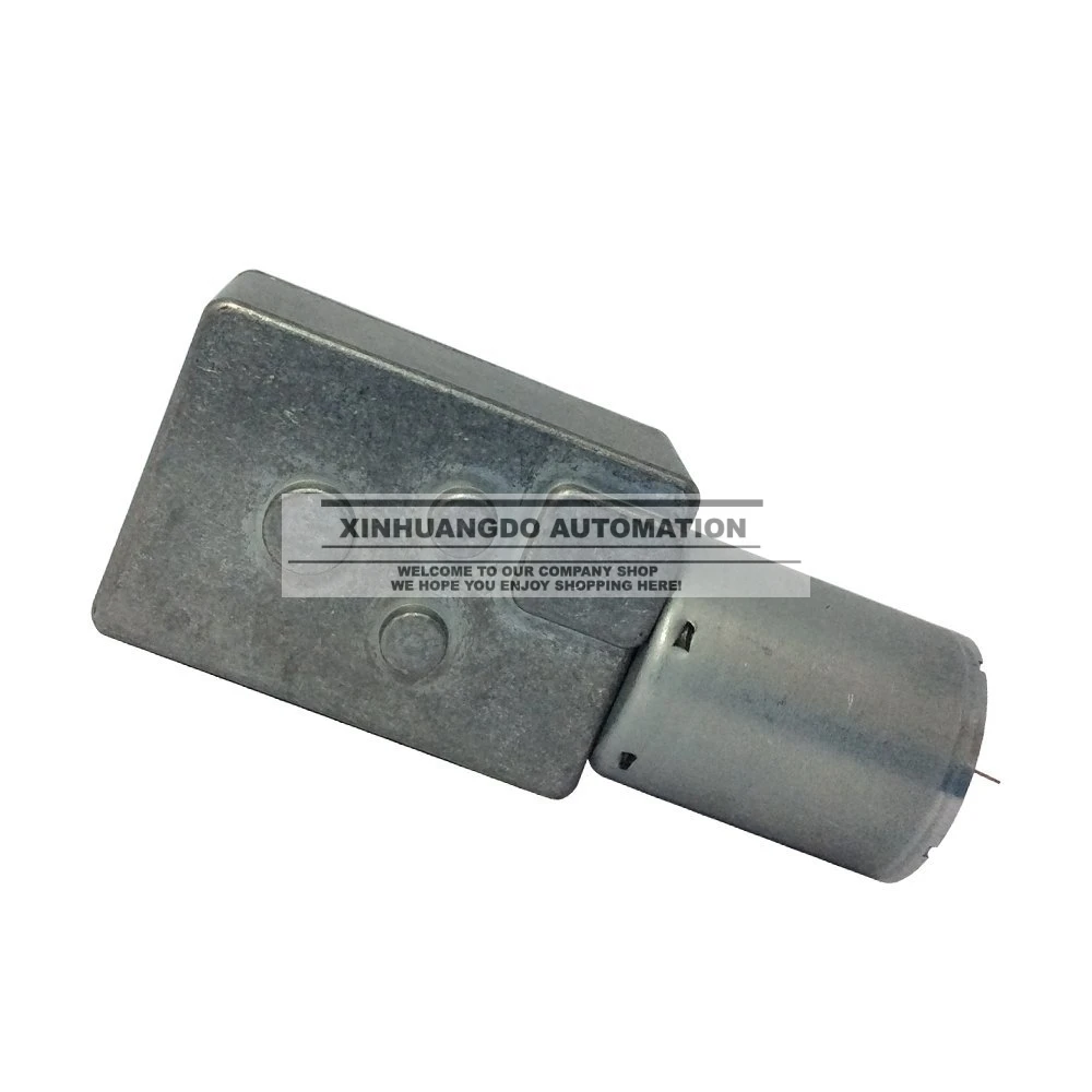 

370 DC 12V 24V 6V Gear Motor of Miniature 5RPM Low-speed Reduction Motor Metal GearBox Gearwheel Model 6mm Shaft Diameter
