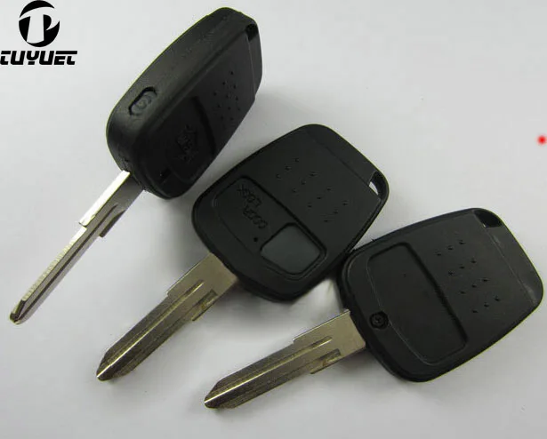 Запасная сторона 1+ 1 кнопка дистанционного ключа оболочки для Nissan Bluebird пульт автомобильной сигнализации