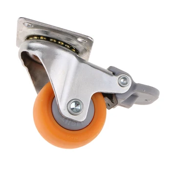 

1.5inch Industrial Swivel Caster Wheels 25kg Capacity Heavy Duty