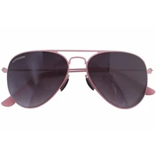 S12004 оправа из нержавеющей стали серые линзы легкие солнцезащитные очки с Чехол