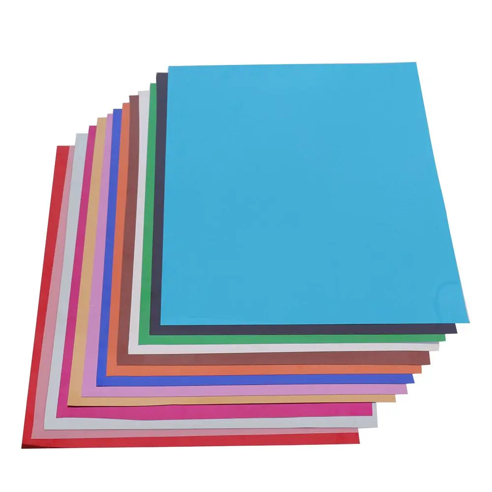 

HOHOFILM 18colors Heat Transfer Vinyl Bundle HTV Vinyl Bundle Iron On Vinyl Bundle: 18 Pack Assorted Colors 21cmx30cm Sheets