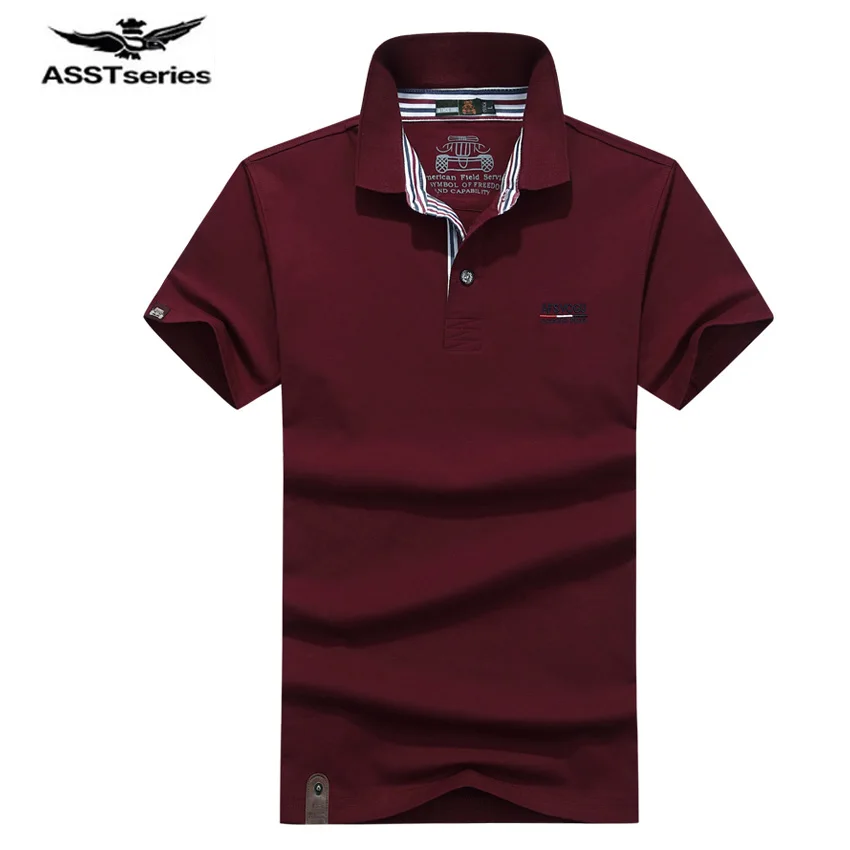 

Free shipping AFS JEEP 2019 New Casual Men T Shirt Male Turn-down collar High Quality Short Sleeve Tops Tees Size M-3XL 50z