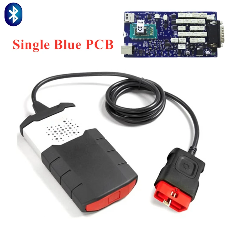 

Newest Single PCB Board 2016.0 free activate with Bluetooth for VD DS150E CDP OBD2 Scanner delphis Diagnostic Tool free ship