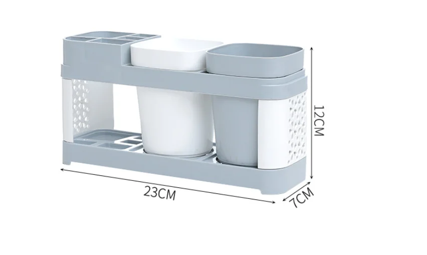 1 шт. держатель для зубных щеток для ванной комнаты, подставка для хранения зубных щеток, набор аксессуаров для ванной комнаты