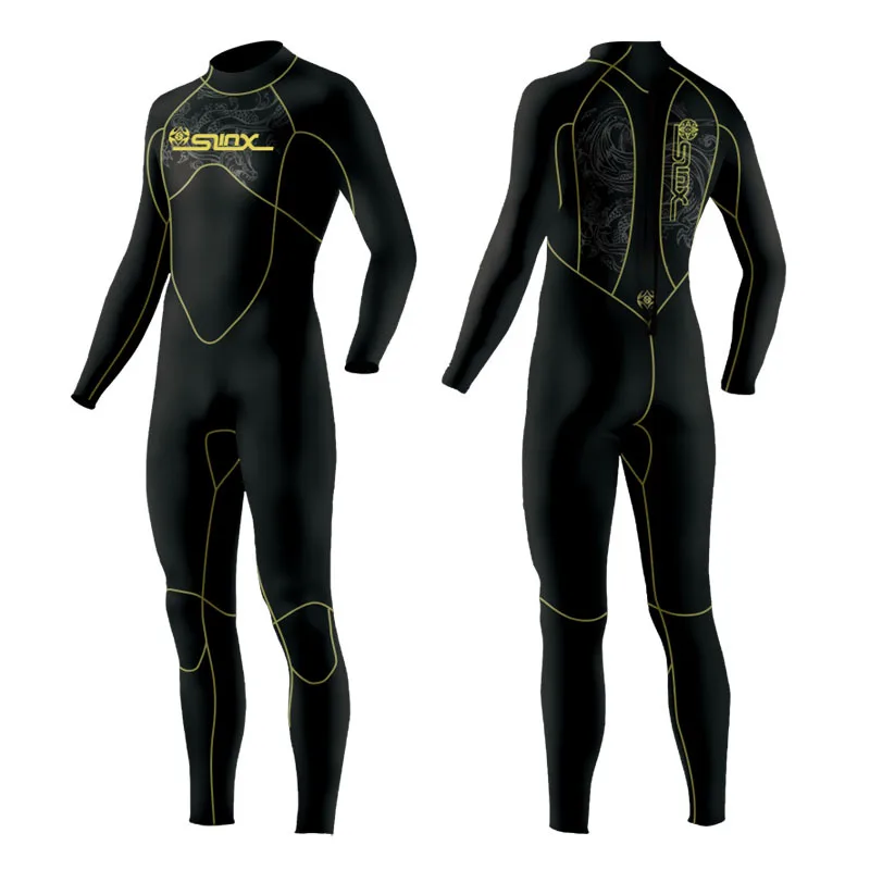 5MM Men Neoprene wetsuit Surfing suit diving suit long sleeve keep warm