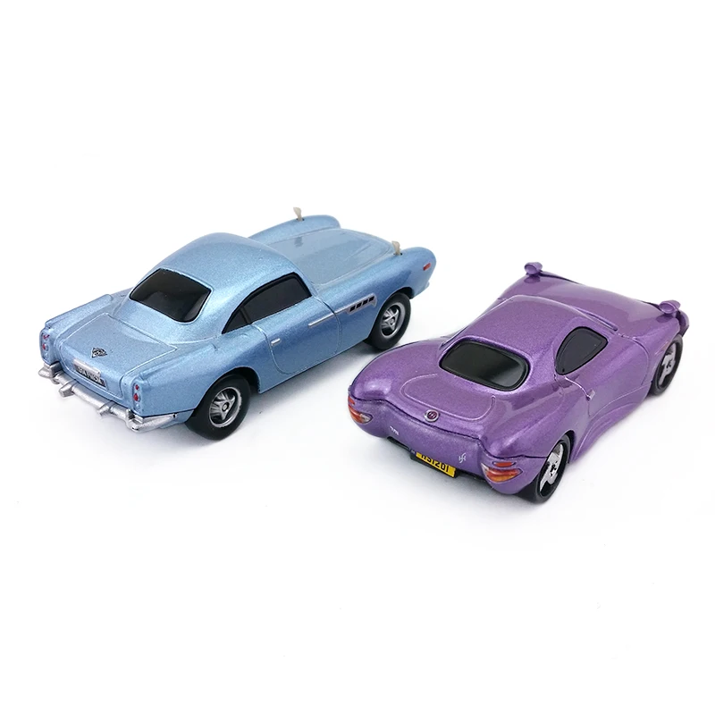 Disney Pixar Cars 2 Finn mcmisset & Holly Shiftwell металлическая литая под давлением игрушечная машина
