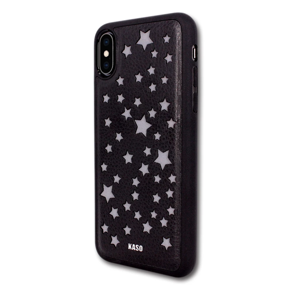 Японская мода телефон чехол для iPhone 6 7 8 плюс кожаная лампа-рефлектор Звезда Мягкая из ПУ для задней крышки для iPhone X XR Xax чехол