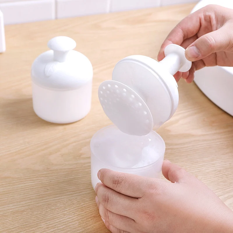 Facial Cleanser Storage Bottle Foam Foamer Bubbler Jar Presser Portable Home Cosmetic cleanser Container Supplies | Дом и сад