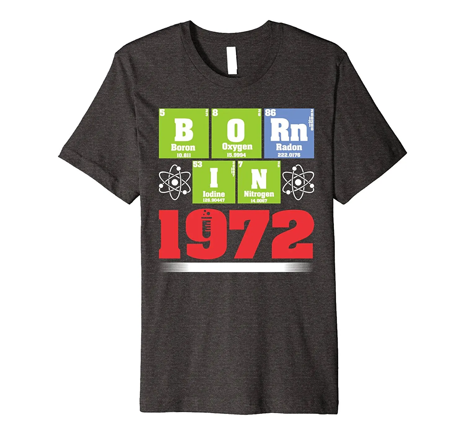 Science Birthday Shirts for Ages 1972 Mens Shirts Short Sleeve Trend