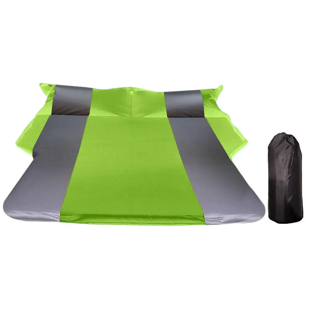 Автомобильный Автоматический надувной матрас для внедорожника, дорожный надувной матрас для внедорожника, портативный надувной диван для кемпинга и улицы, автомобильный надувной матрас - Название цвета: Зеленый