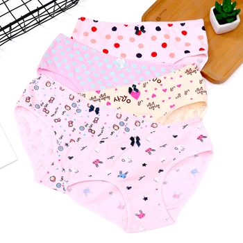 

ZQTWT 5Pcs/Lot Women's Cotton Panties Female Heart Breathable Briefs Sexy Underwear Women Cotton Lingerie Cute Intimates 3NK048