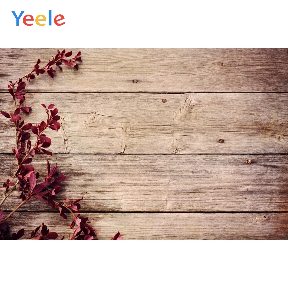 

Yeele Planks Vine Petal Wooden Board Pet Food Child Portrait Photo Backgrounds Photographic Backdrop Photocall Photo Studio