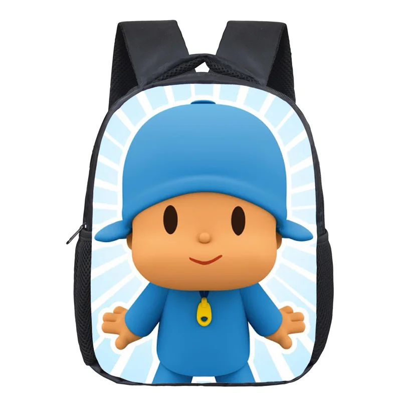 12 дюймов POCOYO Элли Пато Loula детский сад рюкзак для мальчиков и девочек детские школьные сумки малыш сумка дети best подарок рюкзак