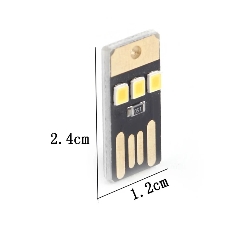 Миниатюрный светодиодный ночник с USB мощная светодиодная лампа 10 шт./лот