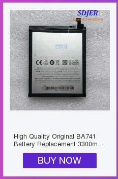 Высокое качество, аккумулятор BA612, запасная батарея 3000 мАч, части батареи для Meizu 5S M5S M612Q M612M, смартфон