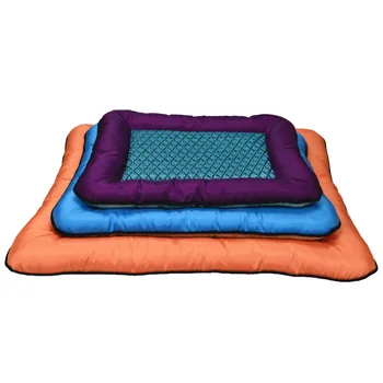 

Venxuis Soft Summer Cooling Dog Mat Comfortable Pet Ice Cooling Blanket Pads Folding House Dog Bed With Rattan Seats
