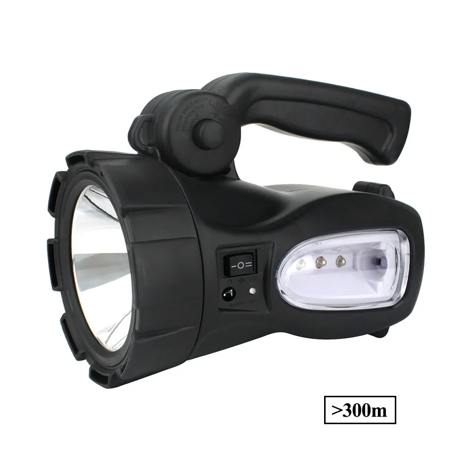 

Rechargeable Powerful LED Flashlight IP55 Waterproof High Powered Led Spotlight Outdoor Hand Light for Hunting /Camping/Search