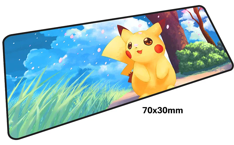 Pokemons коврик для мыши computador gamer mause коврик 700x300X2 мм Большой HD украшенный принтом коврик для мышки эргономичный гаджет офисный стол коврики
