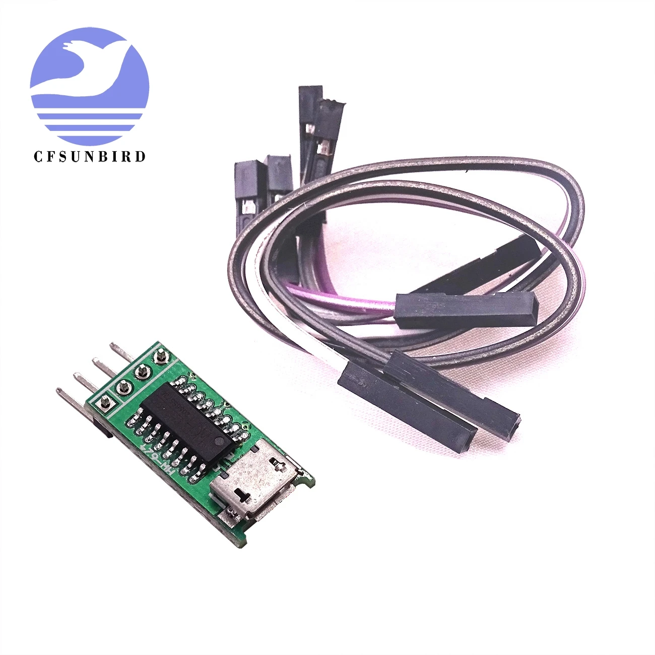 CH340C USB Transfer TTL Serial Port ISP Download Module 3.3V 5V DuPont line