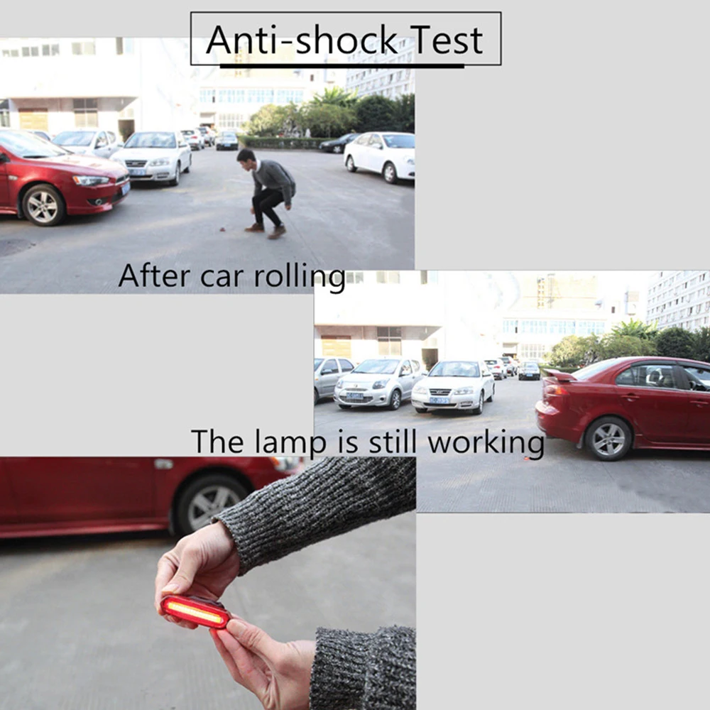 Best Cycling Taillight 120Lumens USB Rechargeable Bike Rear Light Waterproof MTB Road Bike Light 2